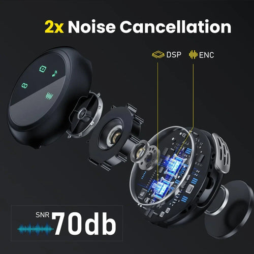 2-in-1 Wireless Lavalier Microphone