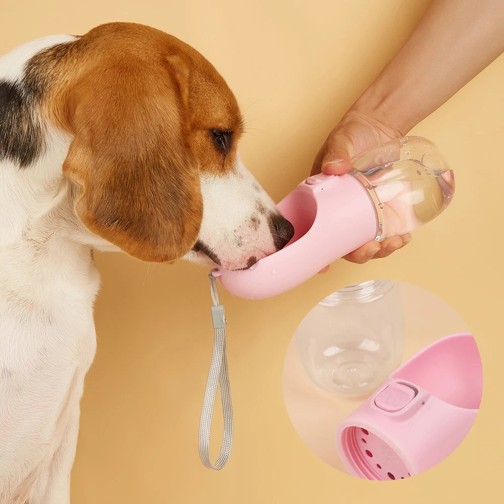 Leakproof Portable Travel Water Dispenser for Dogs & Cats Outdoor Use Puppy Water Bowl Pet Water Bottle