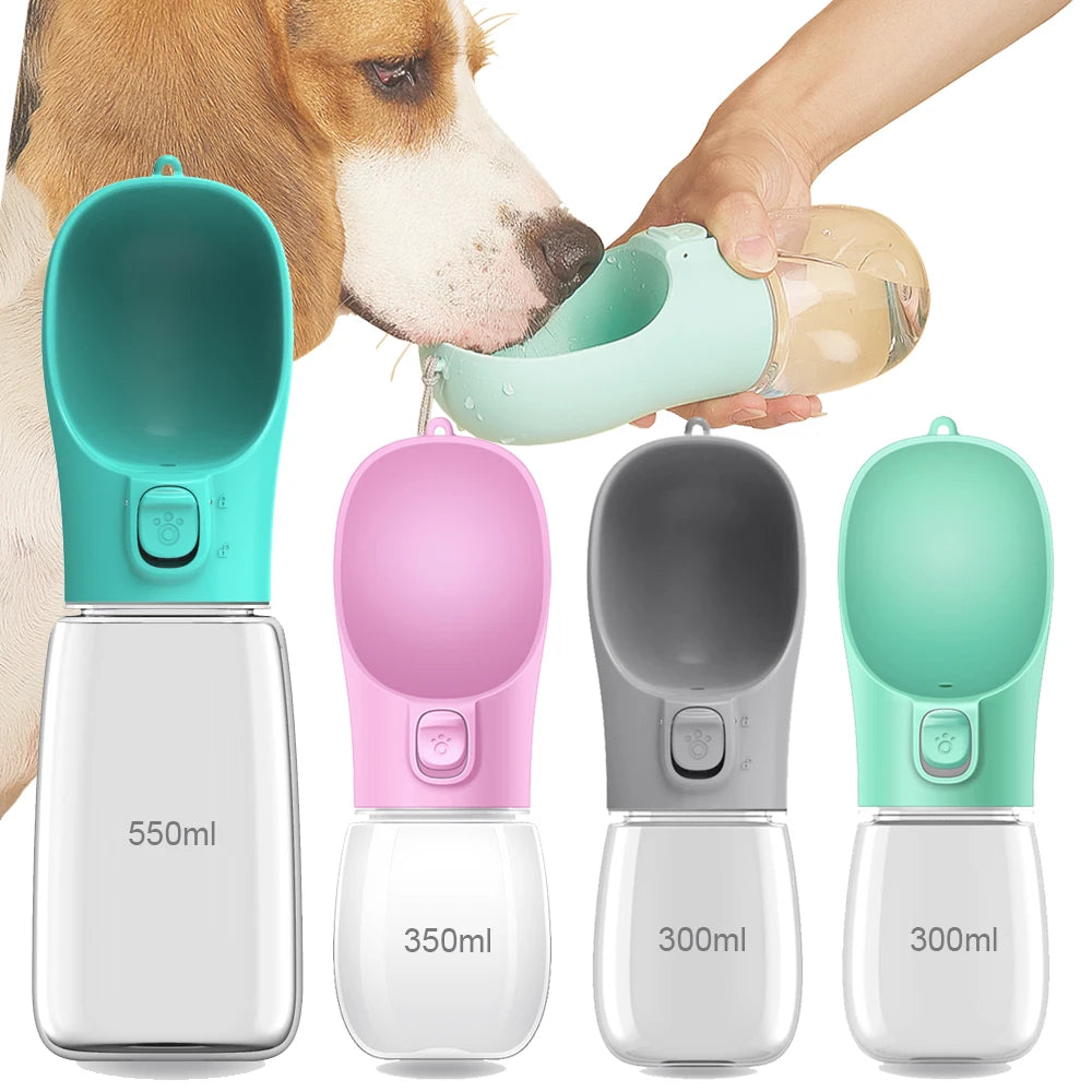 Leakproof Portable Travel Water Dispenser for Dogs & Cats Outdoor Use Puppy Water Bowl Pet Water Bottle